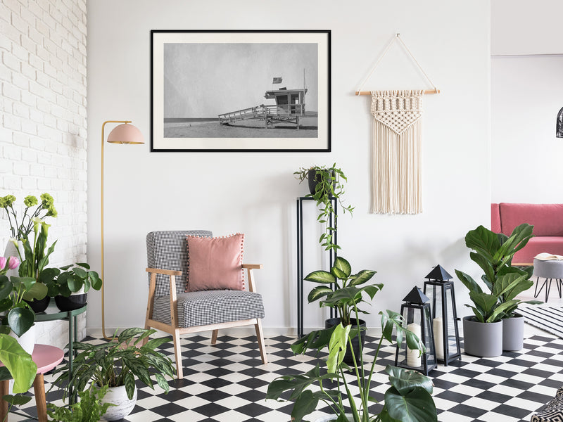 Poster - To the Rescue  - zwart passepartout