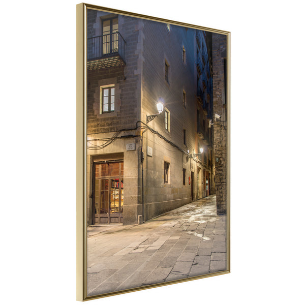 Poster - Meeting at the Corner  - goud