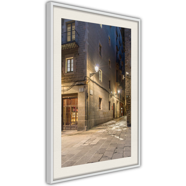 Poster - Meeting at the Corner  - wit passepartout