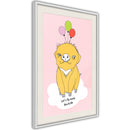 Poster - Birthday Wish  - wit passepartout