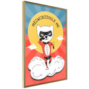 Poster - Costume Party  - goud