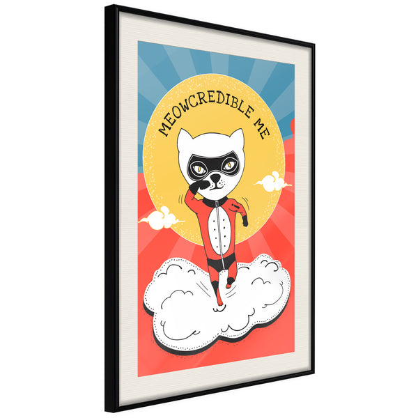Poster - Costume Party  - zwart passepartout