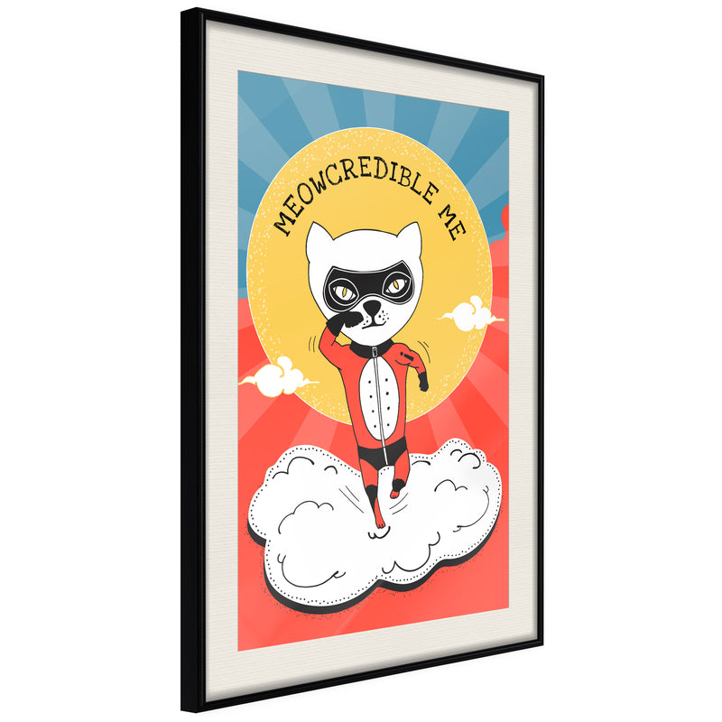 Poster - Costume Party  - zwart passepartout