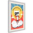 Poster - Costume Party  - wit passepartout