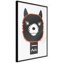 Poster - Cute Smile  - zwart