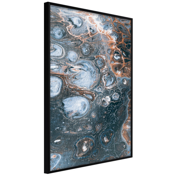 Poster - Surface of the Unknown Planet I  - zwart