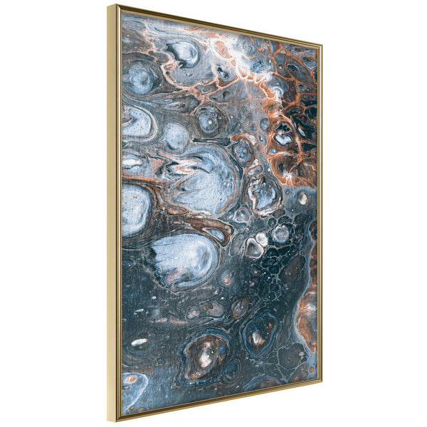 Poster - Surface of the Unknown Planet I  - goud