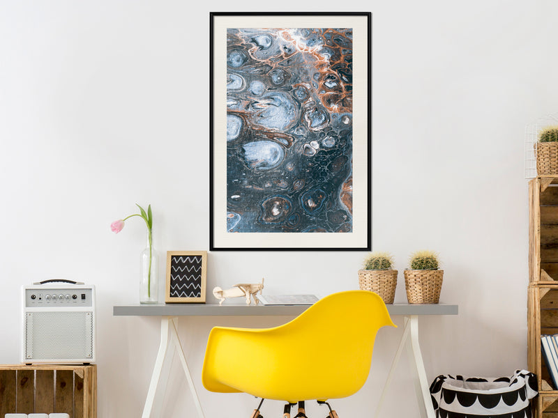 Poster - Surface of the Unknown Planet I  - zwart passepartout