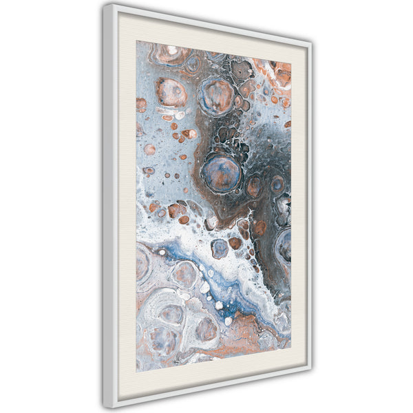 Poster - Surface of the Unknown Planet II  - wit passepartout