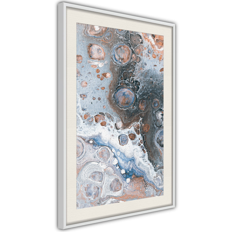 Poster - Surface of the Unknown Planet II  - wit passepartout