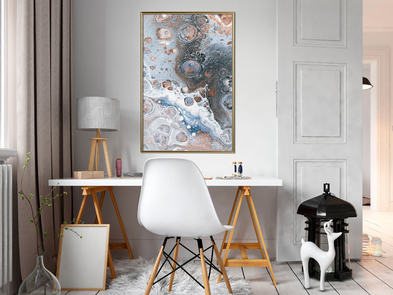 Poster - Surface of the Unknown Planet II  - goud