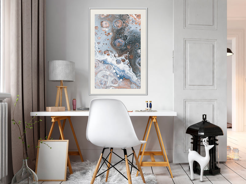 Poster - Surface of the Unknown Planet II  - wit passepartout