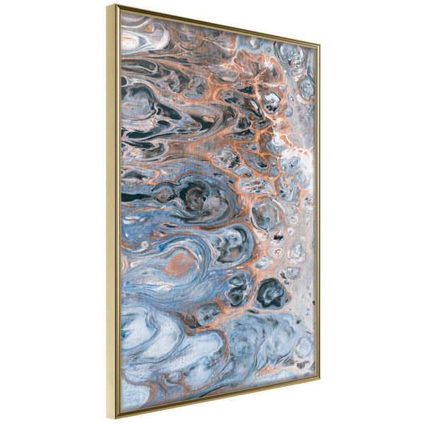 Poster - Surface of the Unknown Planet III  - goud