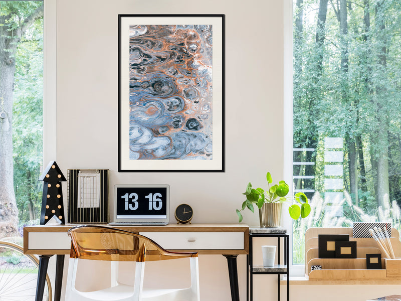 Poster - Surface of the Unknown Planet III  - zwart passepartout