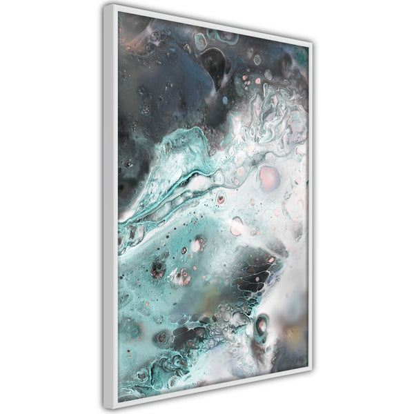 Poster - Border of Land and Water  - wit