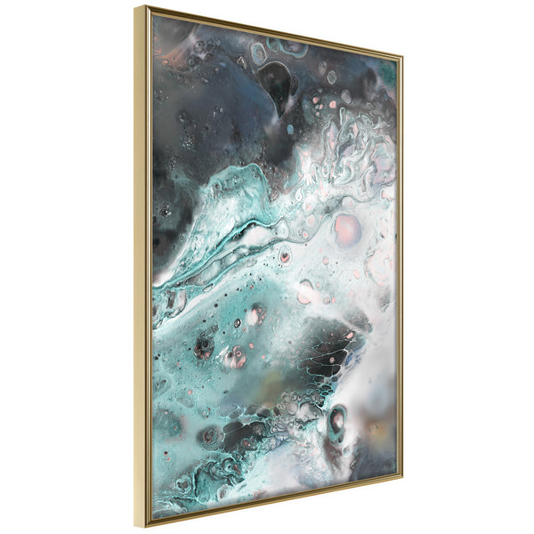 Poster - Border of Land and Water  - goud