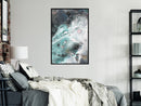 Poster - Border of Land and Water  - zwart