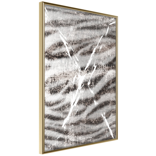 Poster - Predator Skin  - goud