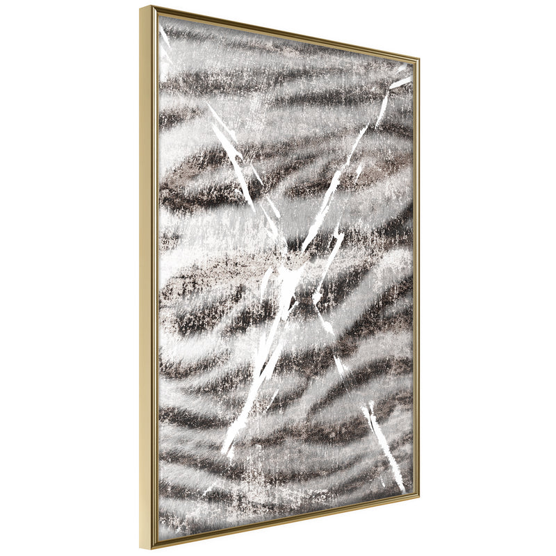 Poster - Predator Skin  - goud