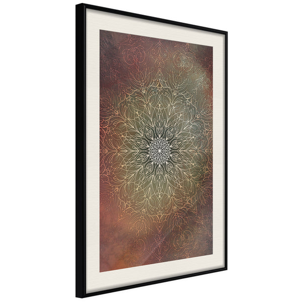 Poster - Subdued Harmony  - zwart passepartout