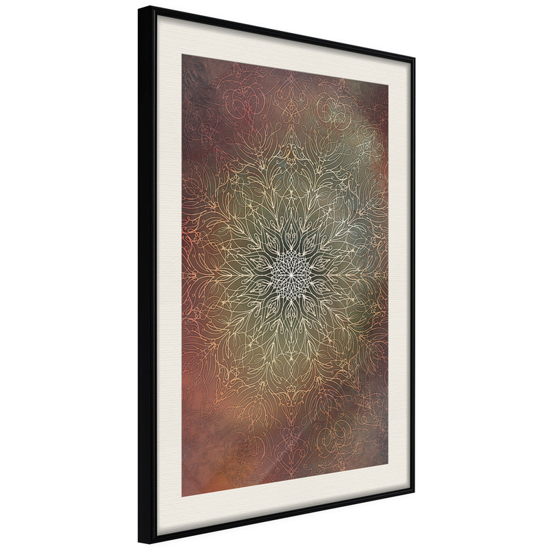 Poster - Subdued Harmony  - zwart passepartout