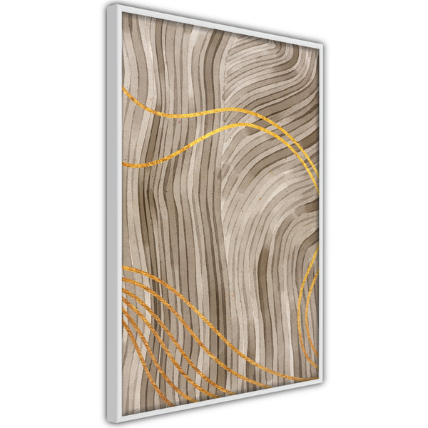 Poster - Golden Path  - wit