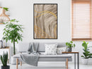 Poster - Golden Path  - zwart