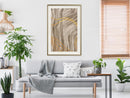 Poster - Golden Path  - goud passepartout