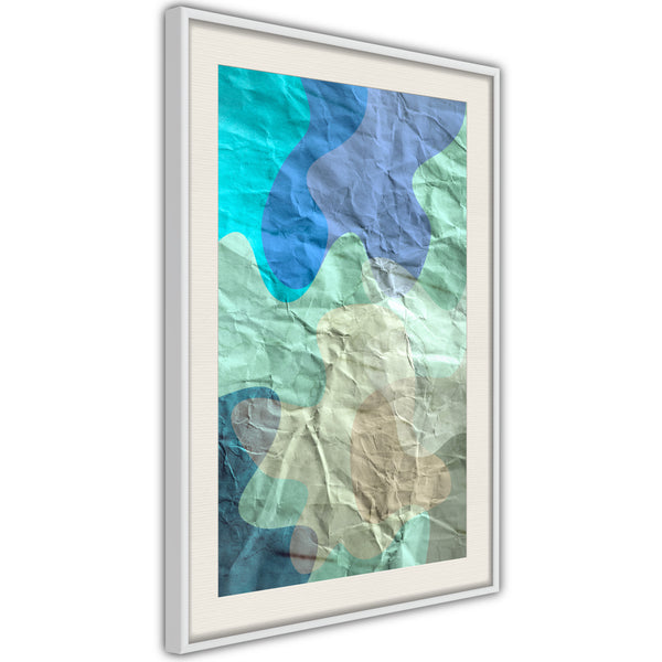 Poster - Colour Your Own Mandala III  - wit passepartout