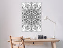 Poster - Colour Your Own Mandala I  - wit
