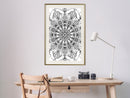 Poster - Colour Your Own Mandala I  - goud passepartout