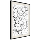 Poster - Drought  - zwart passepartout