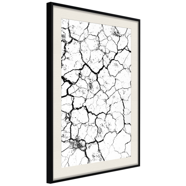 Poster - Drought  - zwart passepartout