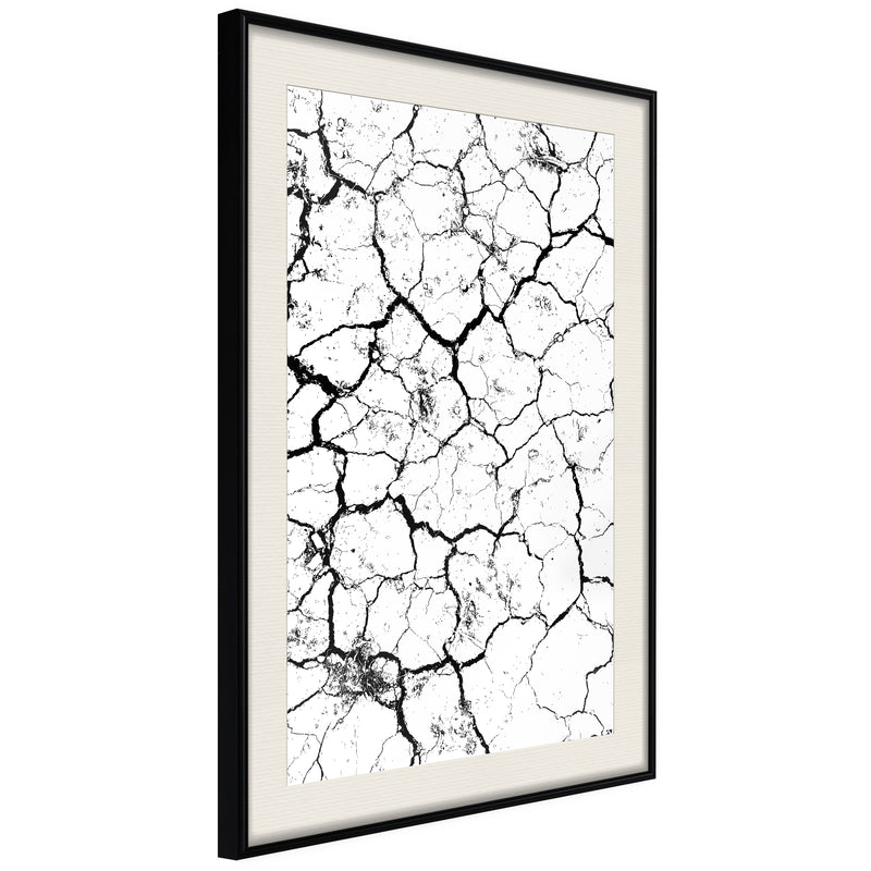 Poster - Drought  - zwart passepartout