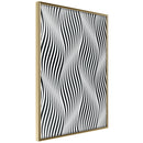 Poster - Illusion of Movement  - goud