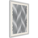 Poster - Illusion of Movement  - wit passepartout