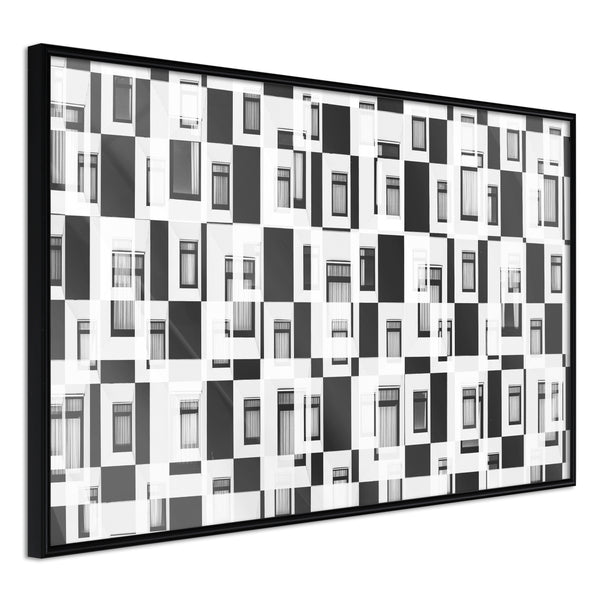 Poster - Modern Public Housing  - zwart