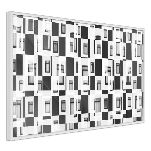 Poster - Modern Public Housing  - wit
