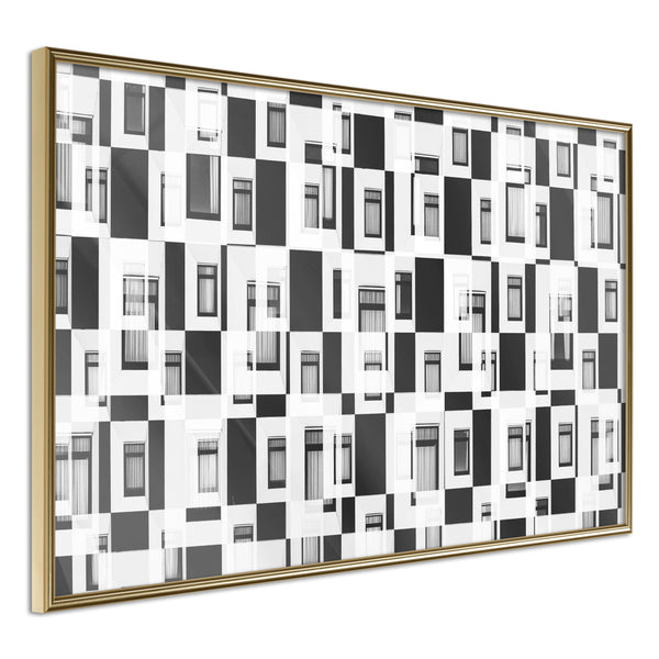 Poster - Modern Public Housing  - goud