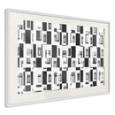 Poster - Modern Public Housing  - wit passepartout