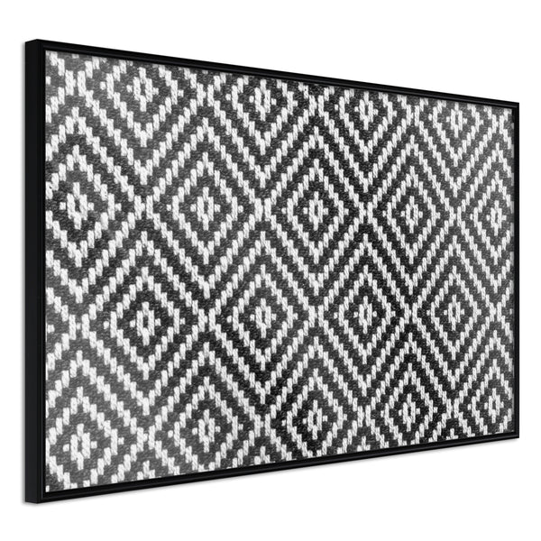 Poster - Moving Pattern  - zwart