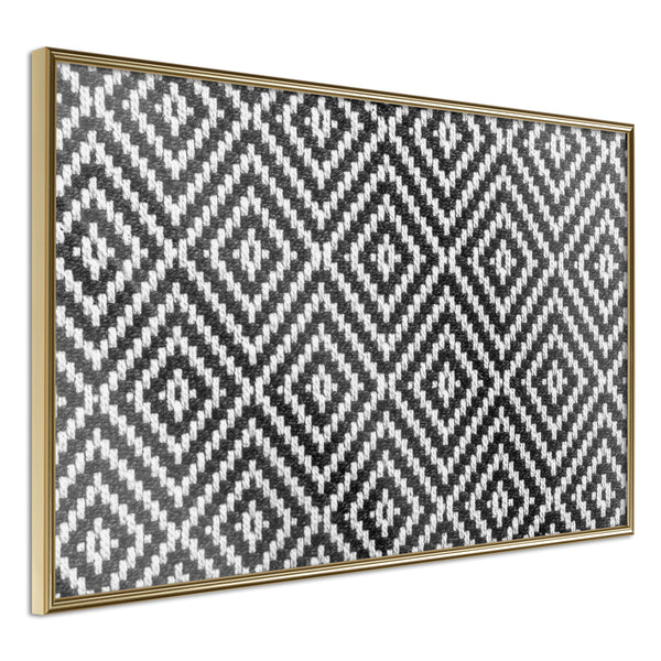 Poster - Moving Pattern  - goud