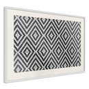 Poster - Moving Pattern  - wit passepartout