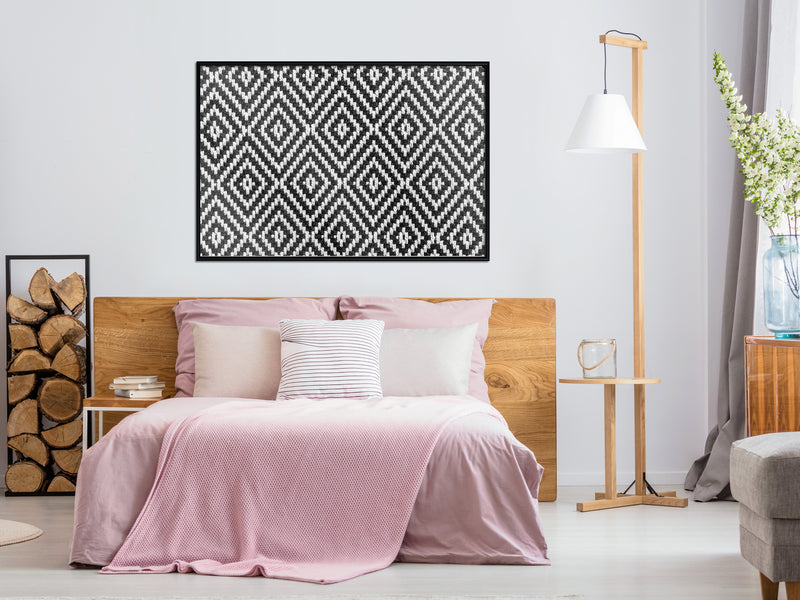 Poster - Moving Pattern  - zwart