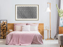 Poster - Moving Pattern  - goud passepartout