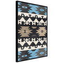Poster - Tribal Patterns  - zwart