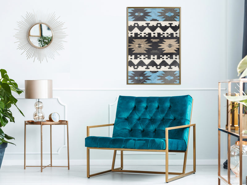 Poster - Tribal Patterns  - goud