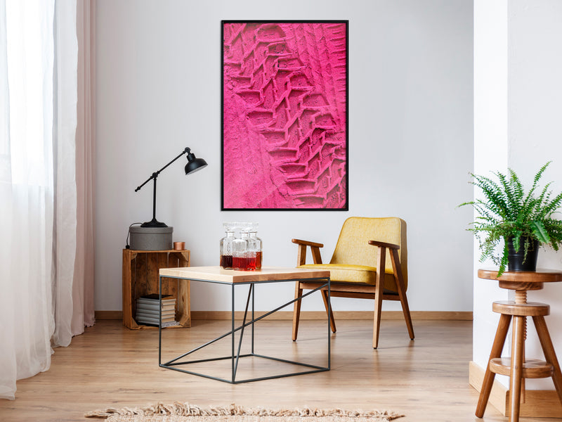 Poster - Amaranth Sand  - zwart