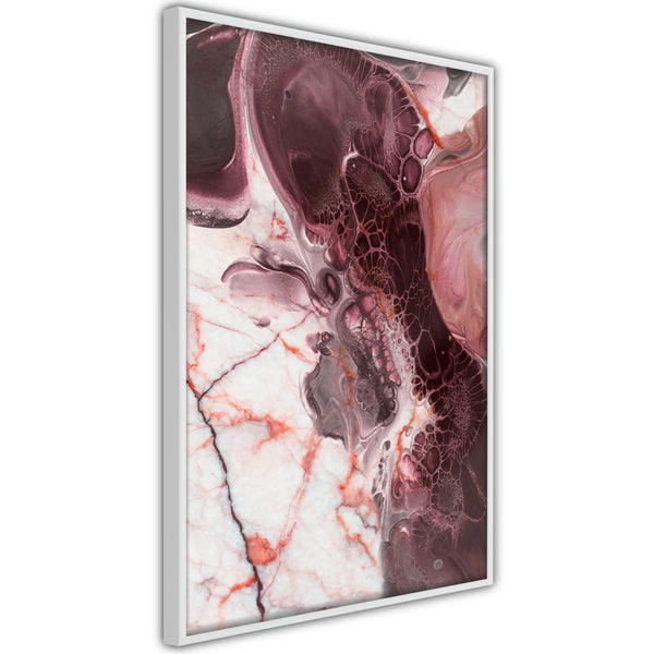 Poster - Beauty Enchanted in Marble  - wit