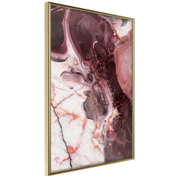 Poster - Beauty Enchanted in Marble  - goud